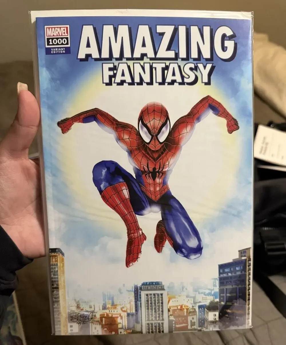 Marvel Comics Amazing Fantasy #1000 Variant Cover Spider-Man Cover